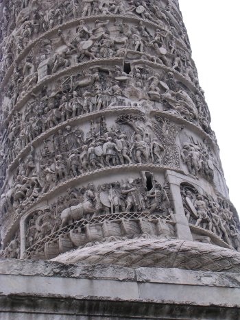 Rome, Column of Marcus Aurelius, relief (1)