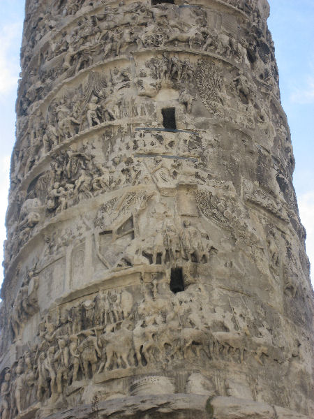 Rome, Column of Marcus Aurelius, relief (2)