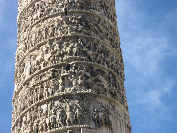 Rome, Column of Marcus Aurelius, relief (3)
