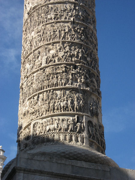Rome, Column of Marcus Aurelius, relief (5)