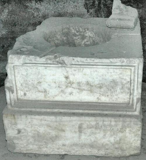 Rome, Mausoleum of Augustus, Pedestal of an urn