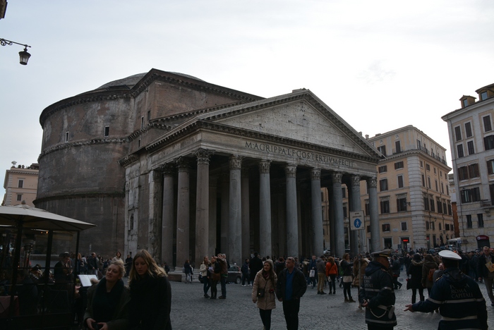 Rome, Pantheon (01), Façade