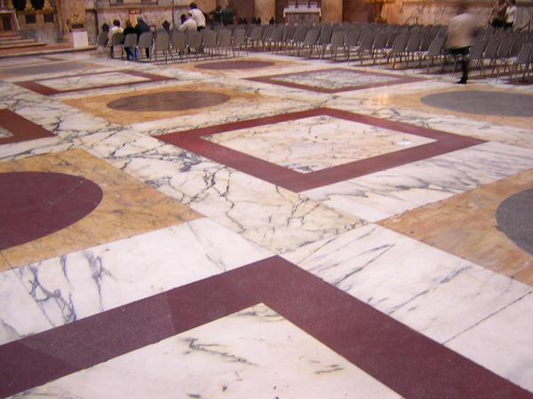 Rome, Pantheon (13), Pavement