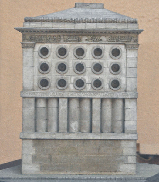Rome, Tomb of Eurysaces, model