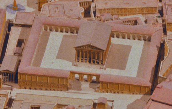 Rome, Temple of Elagabal, Model