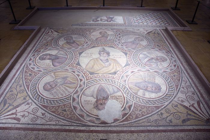 Suweydie, Mosaic of the Seven Sages