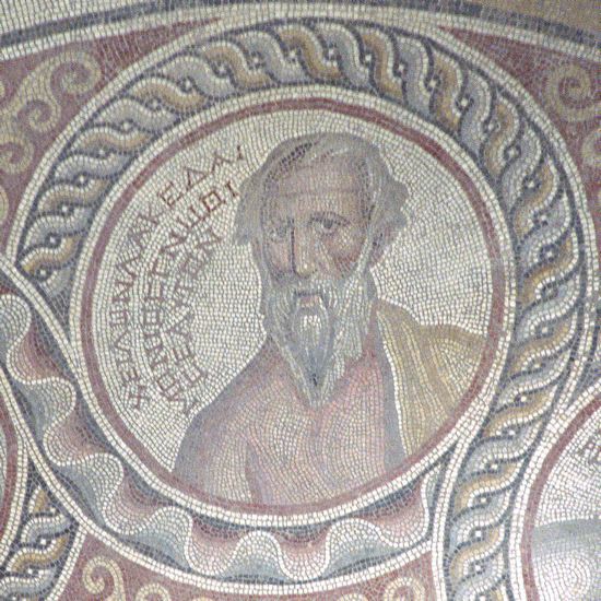 Suweydie, Mosaic of the Seven Sages, Chilon