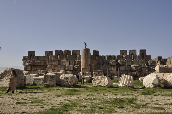 Baalbek, Temple of Jupiter, Shrine, Northern wall of the cella