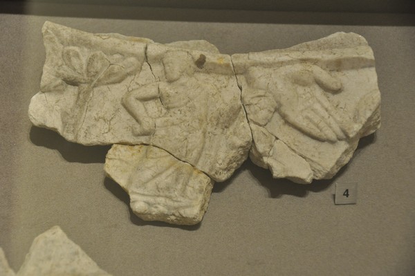 Beirut, marble fragment with the Aqedah