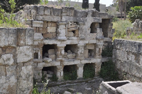 Tyre, Al-Bass Cemetery, columbarium