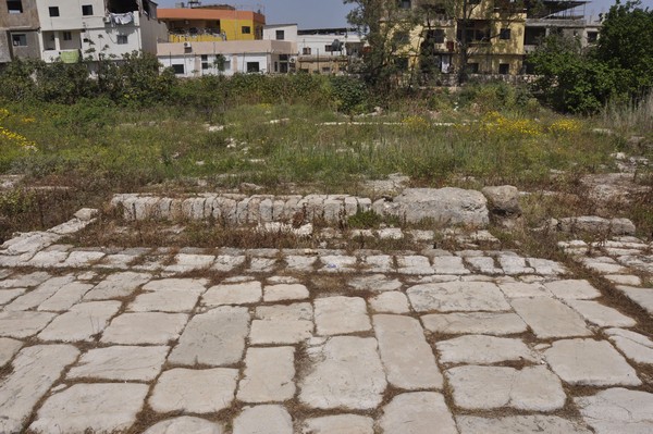 Tyre, Al-Bass Cemetery, Site of the nymphaeum