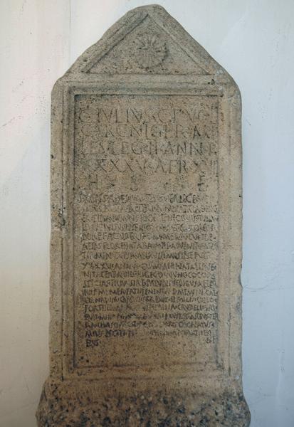 Mainz, Tombstone of G. Julius Niger