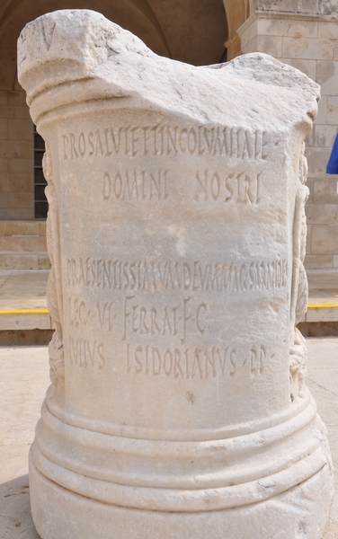 Carpacotna, Inscription of VI Ferrata