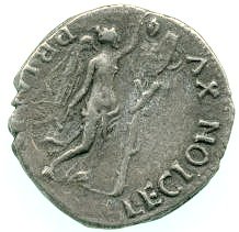 Coin of the surrender of XV Primigenia