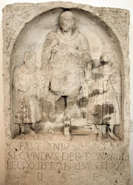 Mainz, Tombstone of G. Faltonius Secundus of XXII Primigenia