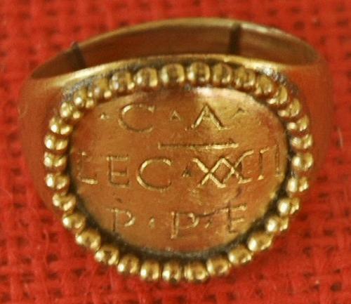 Ring of a soldier of XXII Primigenia