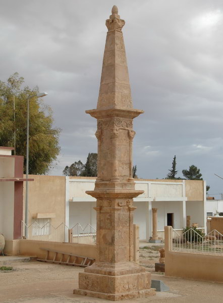 Bir Tarsin, Neo-Punic funeral monument