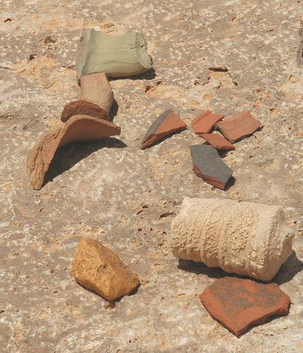 Bu Njem, Sherds