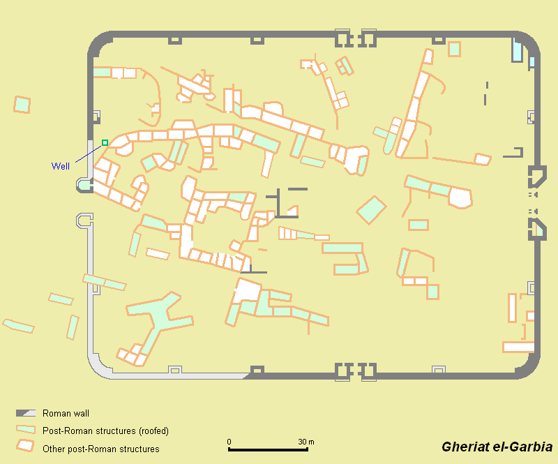 Gheriat el-Garbia, Map