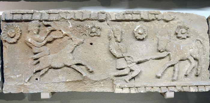 Ghirza, Mausoleum North B, relief (2)