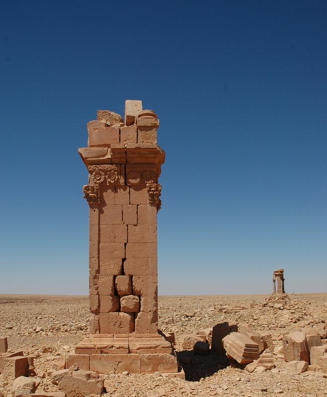 Ghirza, Mausoleum South, overview