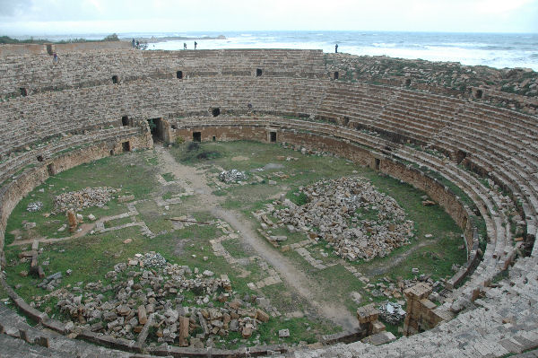Lepcis Magna, Amphitheater