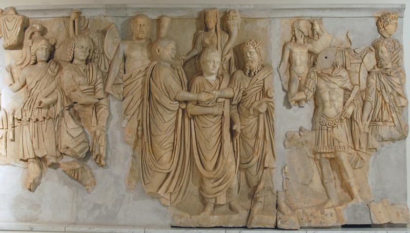 Lepcis, Arch of Septimius Severus, SW, frieze (2)