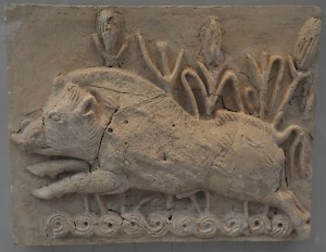 Boar, late Sasanian age. Pergamonmuseum, Berlin