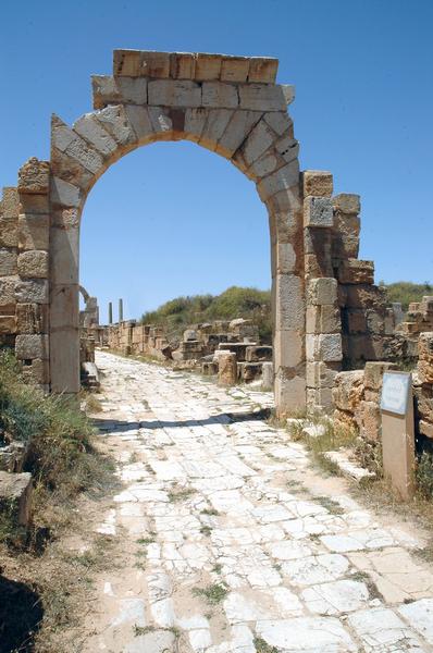 Lepcis Magna, Arch of Tiberius (1)