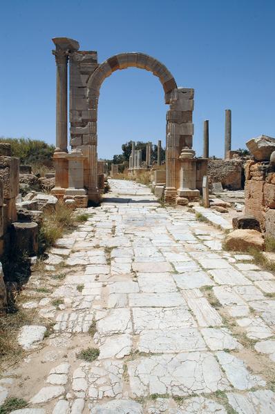 Lepcis Magna, Arch of Trajan