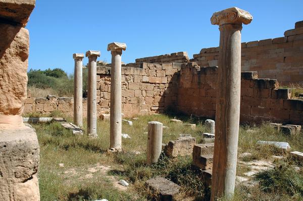 Lepcis Magna, Byzantine Church, Nave