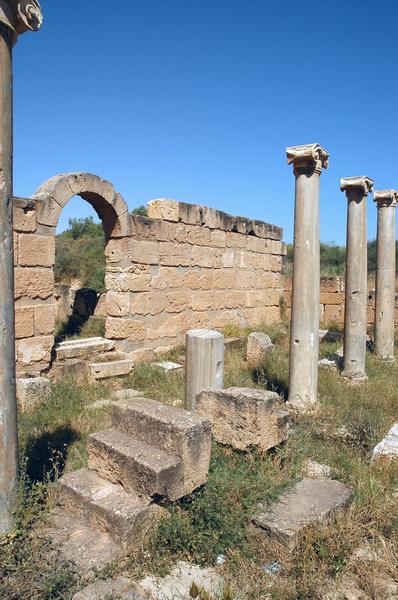 Lepcis Magna, Byzantine Church, Pulpit