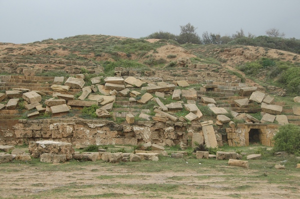Lepcis Magna, Circus, seats