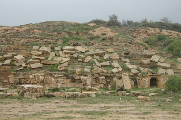 Lepcis Magna, Circus, seats