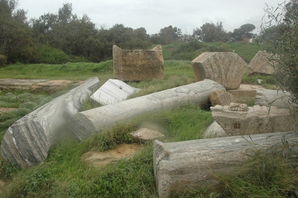 Lepcis Magna, Colonnaded Street, decoration (2)