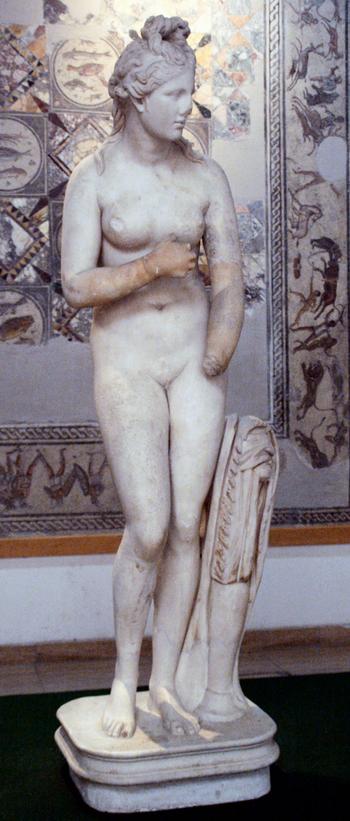 Lepcis Magna, Hadrianic Baths, Statue of Aphrodite