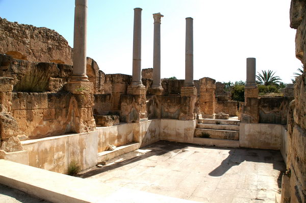 Lepcis Magna, Hadrianic baths, Western frigidarium