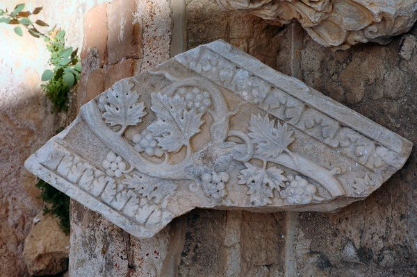 Lepcis Magna, Hadrianic baths, Laconica, decoration