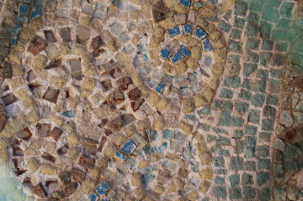 Lepcis Magna, Hadrianic baths, Laconica, mosaic