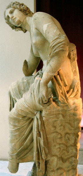 Lepcis Magna, Hadrianic Baths, Statue of a sea goddess