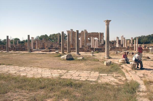 Lepcis Magna, Palaestra (2)