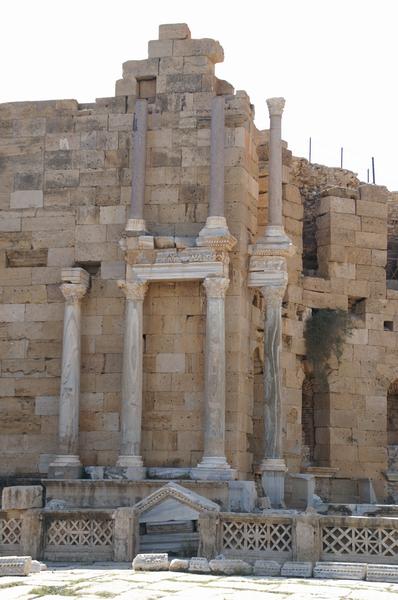 Lepcis Magna, Plaza, Northern part of the Nymphaeum