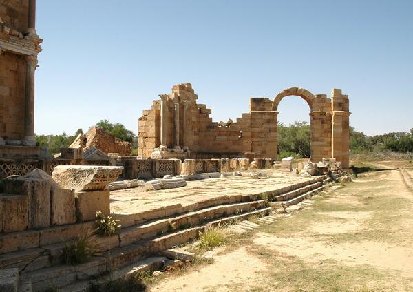 Lepcis Magna, Plaza, Nymphaeum (2)