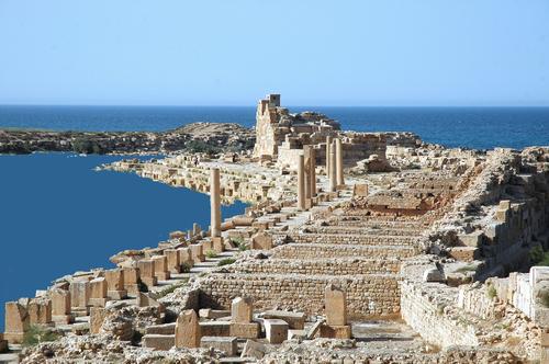 Lepcis Magna, Port, eastern pier (2)