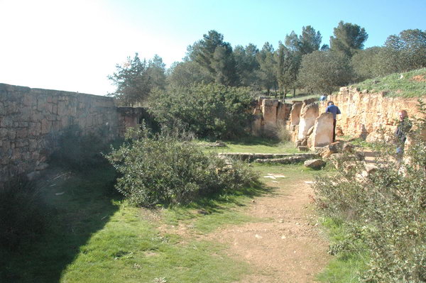 Qasr Libya, East Church, Atrium