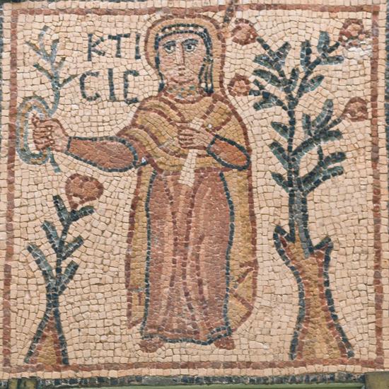 Qasr Libya, mosaic 1.01.d (Ktisis)