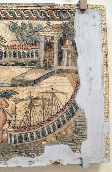 Villa of the Nile Mosaic, first mosaic (3)