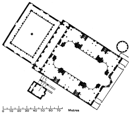 Constantinople, Hagia Sophia, Map