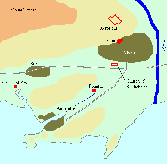 Map of Myra