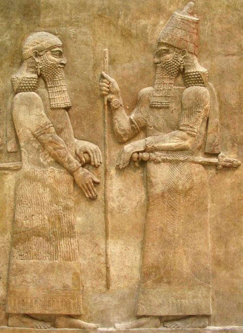Khorsabad, Relief of Sargon and Sennacherib